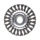 Щетка кольцевая 125x22,2 мм (пучки витой проволоки) INTERTOOL BT-7125 - изображение 2