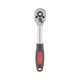 Рукоятка с храповым механизмом на 24 зуба 1/4'', Cr-v INTERTOOL HT-2104 - изображение 2