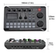 Внешняя звуковая карта F998, аудиоинтерфейс, микшер, Bluetooth адаптер Live Sound Card USB-гарнитура для микрофона Voice Changer - изображение 2
