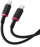 Кабель Baseus Dura Series Fast Charging Type-C to Type-C 100W 2m black-red (P10377803U01-03) - изображение 3