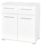 Комод Halmar Lima KM-1 V-PL-LIMA-KM1-BIAŁY 77 x 40 x 82 см Білий (5905248102781) - зображення 1
