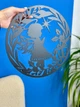 Декоративна картина на стіну із металу Янголятко 55х55 см - зображення 2