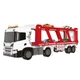 Спецтехника TechnoDrive серии Large Truck – Автоперевозчик Scania (4 машины, свет, звук) (6414KS) - изображение 1