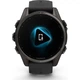 Смарт-часы Garmin fenix 8 43mm, AMOLED, Saph, CrbnGry Ti/Blk, Blk/PebblGryBnd, (010-02903-21) - изображение 2