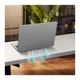 Подставка для ноутбука Ugreen LP846 Invisible Portable Desktop Laptop Stand 13-16 Silver (45415) - изображение 6