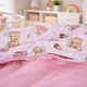 Комплект постельного белья Mirson Евро 200х220 см 17-0916 Little Teddy pink Ranforce Elite (2200012567913) - изображение 4