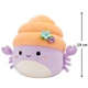 М'яка іграшка Squishmallows Краб-самітник Арко 19 см (SQER01232) - зображення 2
