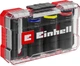 Набір ударних торцевих головок Einhell 80мм 1/2" крейда, вимірювач протектора кейс 3шт - изображение 6