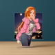 Акриловая фигурка Иноуэ Орихиме Inoue Orihime Блич Bleach 150 x 50 мм - изображение 2