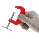 Набір струбцин столярних 3ед. 1"; 2"; 3" INTERTOOL HT-6013 - зображення 7