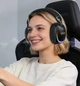 Игровые блютуз наушники Onikuma GT-805 Max с микрофоном, RGB подсветка, Bluetooth 5.4 + 2.4GHz, AUX, до 60 часов роботы, для ПК, PS4, PS5, телефона - изображение 9