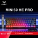 Клавиатура Магнитная AULA Blackpink Беспроводная Игровая. 2.4G/Bluetooth/Кабель. Батарея 4000mAh. RGB Подсветка. 8000 Герц/c. Yan Cloud Magnetic Switch - изображение 2