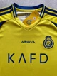 Футбольная форма Роналдо Ronaldo Аль-Наср 28 (150 - 155 см) желтая - изображение 4
