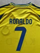Футбольная форма Роналдо Ronaldo Аль-Наср 28 (150 - 155 см) желтая - изображение 5