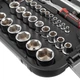 Набор инструментов 1/2" , 1/4", 73ед., Cr-V INTERTOOL ET-8073 - изображение 4