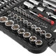 Набір інструментів 1/2 "& 1/4", 94 од., Cr-V INTERTOOL ET-8094 - зображення 5