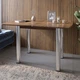 Обеденный стол раскладной LION Нота Дуб Ливорно 60x90/90x120 (LION-041282) - изображение 1