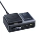 Зарядна станція Baseus 140W 5в1 для MacBook/HP/Dell/Lenovo/Asus/Samsung/iPad - зображення 4