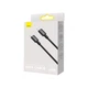 Кабель Baseus Superior Series Fast Charging Data Cable Type-C to Type-C 100W 1m Black (CATYS-B01) - изображение 3