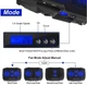 Охлаждающая подставка для ноутбука Laptop Cooler S18 диагональ 17.3" USB-порт - изображение 5