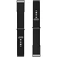 Ремінець ArmorStandart Leather Loop для Whoop 5.0 / MG Black with Siver (ARM90087) - зображення 4
