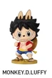 Фигурка Лабубу Манки Ди Луффи Ван Пис Labubu One Piece ABC - изображение 1