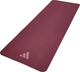 Килимок для йоги Adidas Double Sided Yoga Mat 6 мм, біло-рожевий - изображение 7