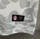 Футболка Bape Inter Miami серого цвета размер S. - изображение 8