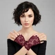Вишукані рукавички без пальців для фотосесій та вечірок Honey Fashion Accessories S/M/L бордовий (7-76) - зображення 1
