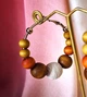 Жіночі сережки Кільця з намистинами jewelry Різнокольорові - зображення 10