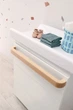 Дитячий комод пеленальний Azzurra Design Glam Lux Bianco-Naturale білий - зображення 2