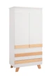 Дитяча шафа Azzurra Design Omnia Bianco-Naturale білий - изображение 1