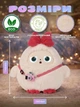 Игрушка мягкая интерактивная с искусственным интеллектом для детей LED глаза украинская озвучка и 50+ языков голосовое общение игры сказки WiFi - изображение 4