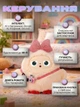 Игрушка мягкая интерактивная с искусственным интеллектом для детей LED глаза украинская озвучка и 50+ языков голосовое общение игры сказки WiFi - изображение 5
