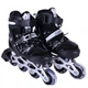 Роликові коньки розмір S (30-33) колеса PVC (ЧОРНІ) (TS01091996291627) - зображення 1