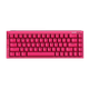 Клавіатура MCHOSE Ace 68 Turbo Mount Tai Magnetic Switch GT Berry Red - зображення 1