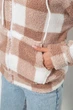 Кофта жіноча "Тедді", колір бежевий розмір L-XL 257R48-5 - изображение 5