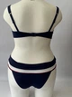 Купальник роздільний huit 8 Sunset Stripes 40/302 елегантний з шортиками мʼяка чашка на кісточках 80F/40 Синій (ZIK0000019451) - зображення 2