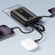 Портативный повербанк Anker 20000 mAh 45W с 2 встроенными кабелями USB-C, быстрая зарядка PD и LED дисплей, Power Bank для телефона, планшета, ноутбука - изображение 9