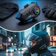 Бездротова мотогарнітура для шолома Y10 з м'яким мікрофоном Bluetooth 5.3 - зображення 5