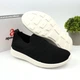 Текстильные кроссовки, мокасины для мальчика Apawwa (ZC65 black) Размер 34, 20.5 см - изображение 3
