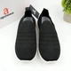 Текстильные кроссовки, мокасины для мальчика Apawwa (ZC65 black) Размер 34, 20.5 см - изображение 6