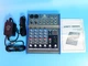 Компактный 6-канальный микшерный пульт Gear4 music ME602 с фантомным питанием - изображение 7