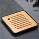 Чайный столик чабань Serving 20×20 см из бамбука и пластика (51086AB459A6) - изображение 3