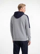 Худи утепленное мужское Umbro Terrace Half Zip Hoodie 66540U-MVX L Светло-серое (5063178472401) - изображение 2