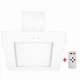 Вытяжка Luxor Alicante Laura 1450 WH LED + пульт управления, белое стекло - изображение 1