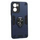 Чохол Fiji Defence для Motorola G06 захисний бампер з кільцем підставкою Dark Blue - зображення 1