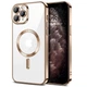 Чехол Fiji Chrome для Apple iPhone 11 Pro с MagSafe и защитой камер Brown - изображение 1