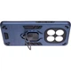 Чехол Fiji Defence для Poco M8 5G защитный бампер с кольцом подставкой Dark Blue - изображение 3