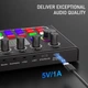 Внешняя звуковая карта F009, аудиоинтерфейс, микшер, Bluetooth адаптер Live Sound Card USB-гарнитура для микрофона Voice Changer - изображение 9